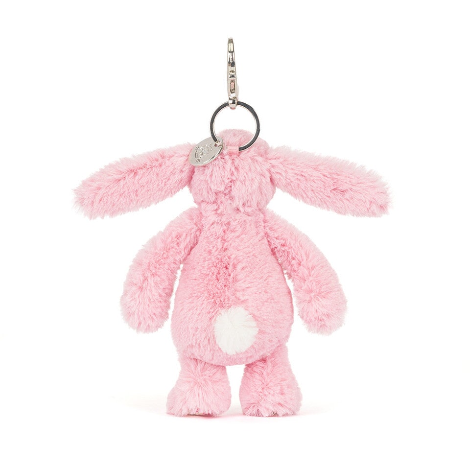 Breloque de sac lapin blossom rose blushkin Jellycat Mlle et Coco