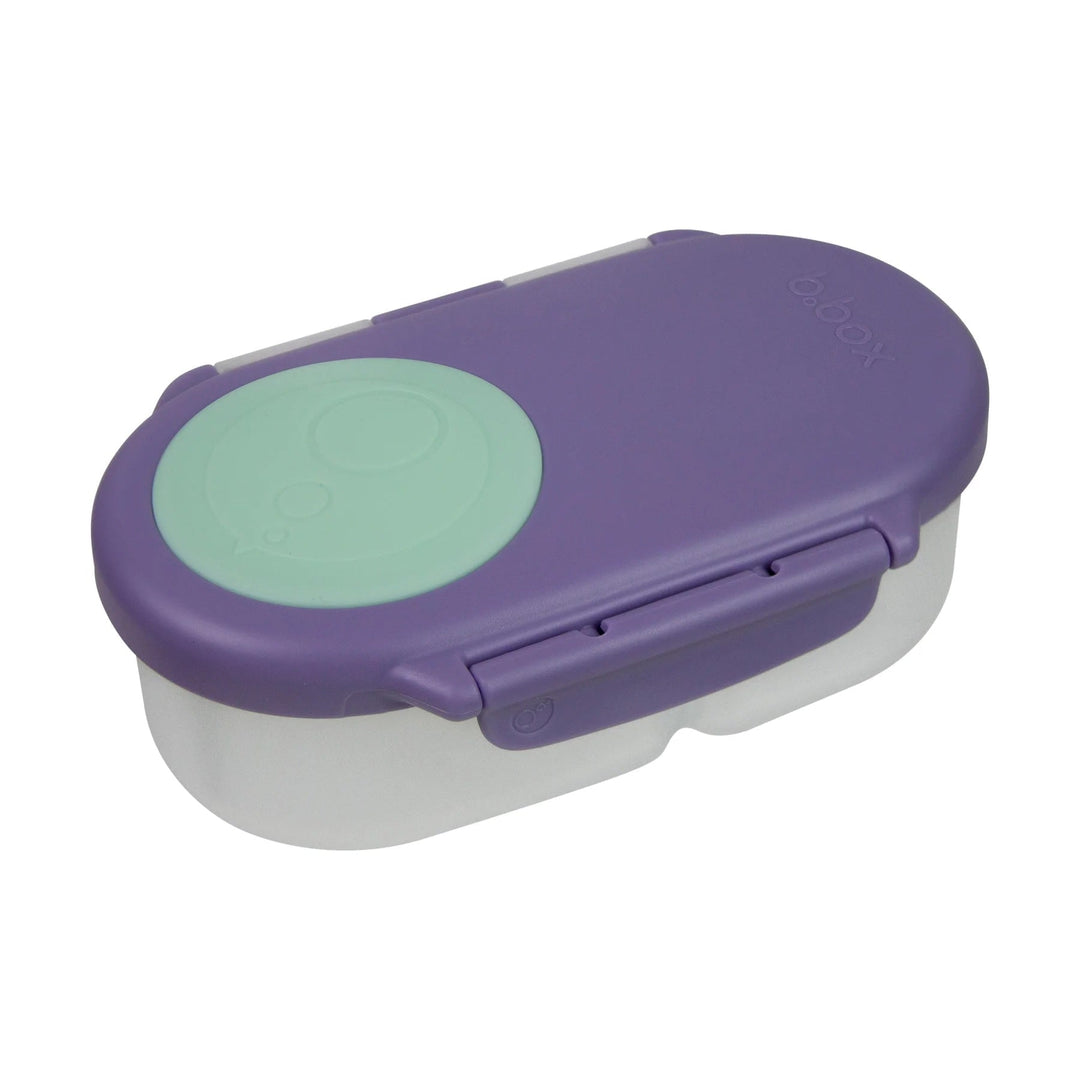 boitier à collation b.box mauve aqua accessoire enfant repas