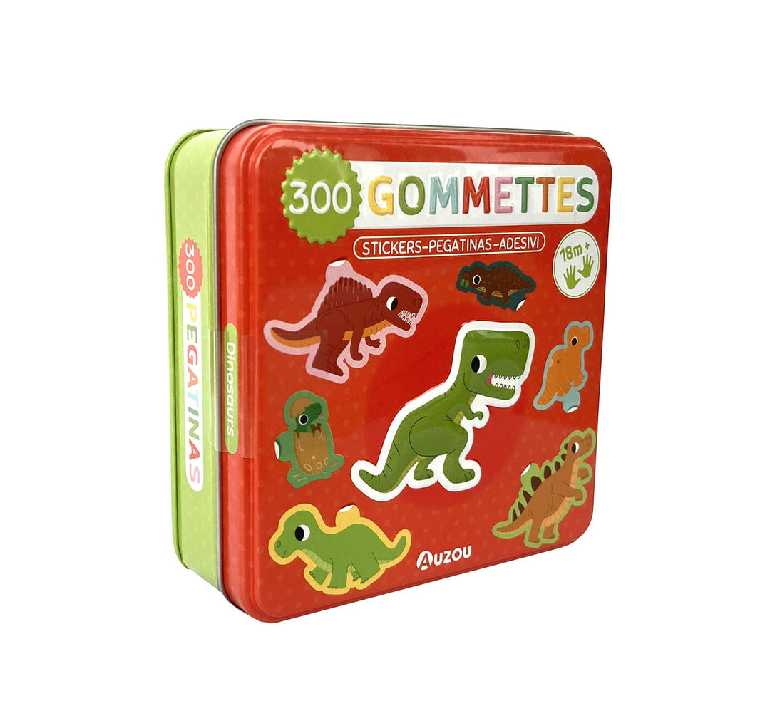 boite 300 gommettes dinosaures Auzou bricolage Mlle et Coco