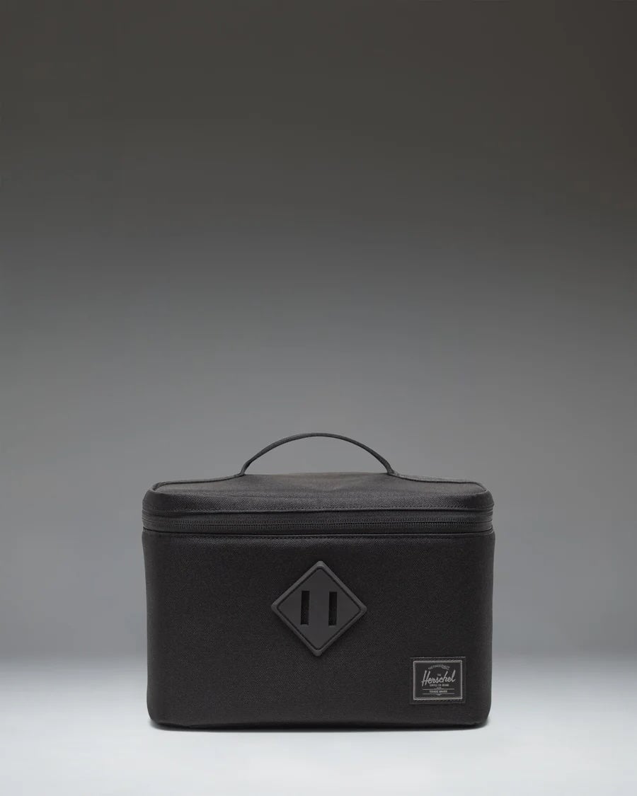 Boite à lunch noir (logo noir) Herschel Mlle et Coco