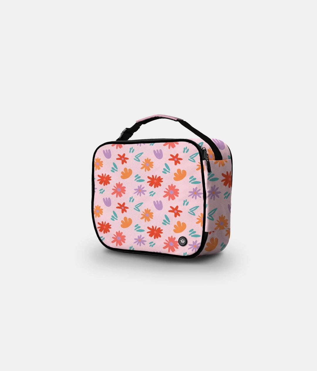 Boîte à lunch 5L rose motif fleurs Headster Mlle et Coco