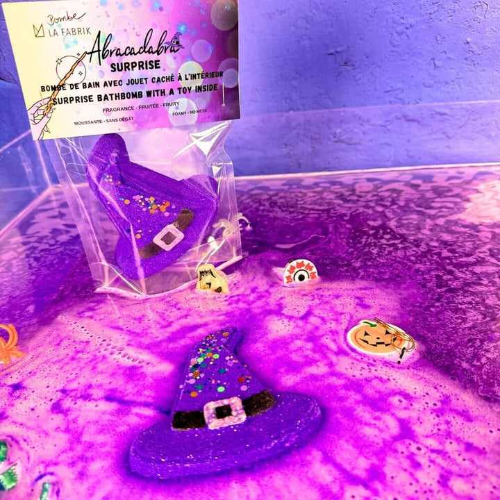 Bombe de bain surprise Abracadabra La Fabrik Halloween Mlle et Coco