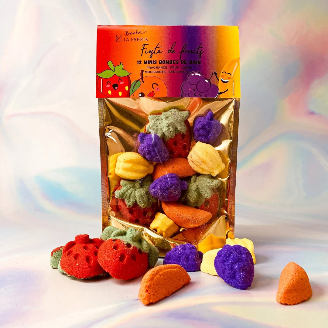 fiesta de fruits mini bombe bain fruit loops La Fabrik