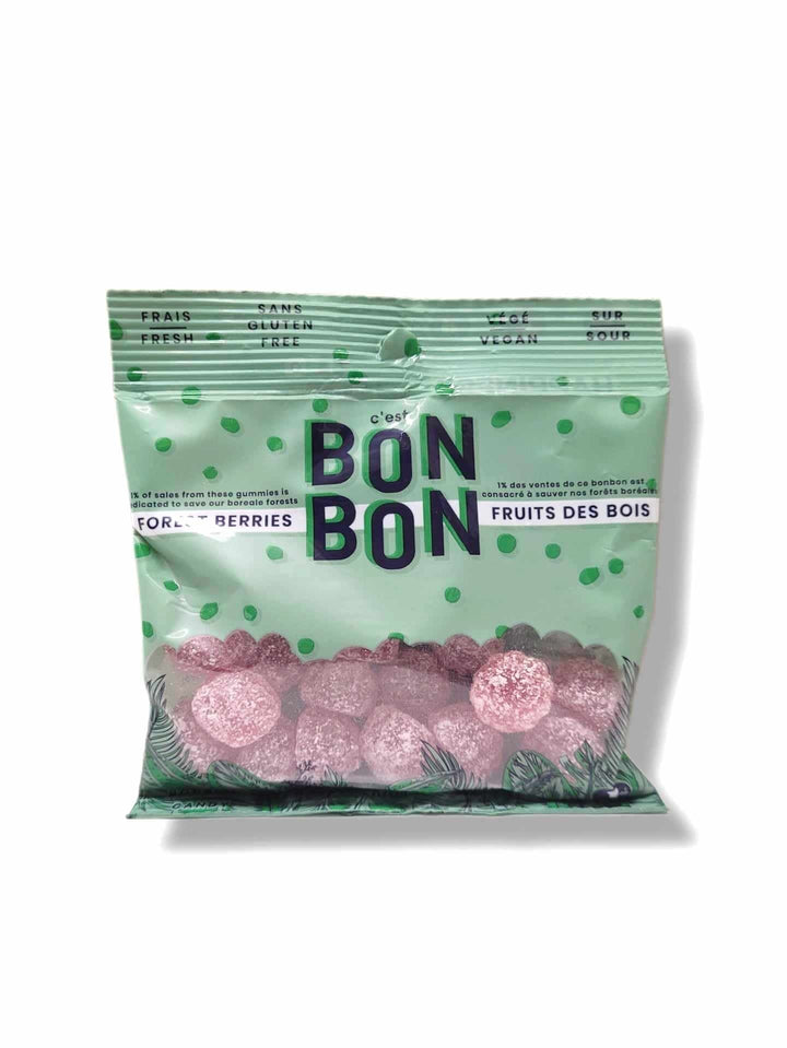 La boite à bonbon fruits des bois sur végé vegan