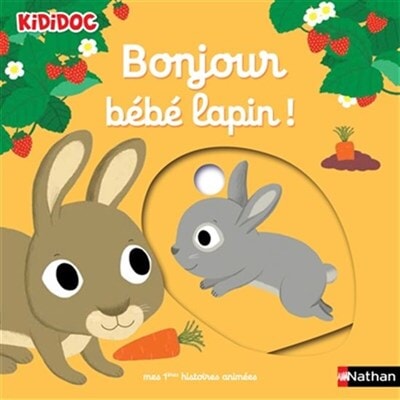 livre bébé bonjour bébé lapin Nathan Mlle et Coco