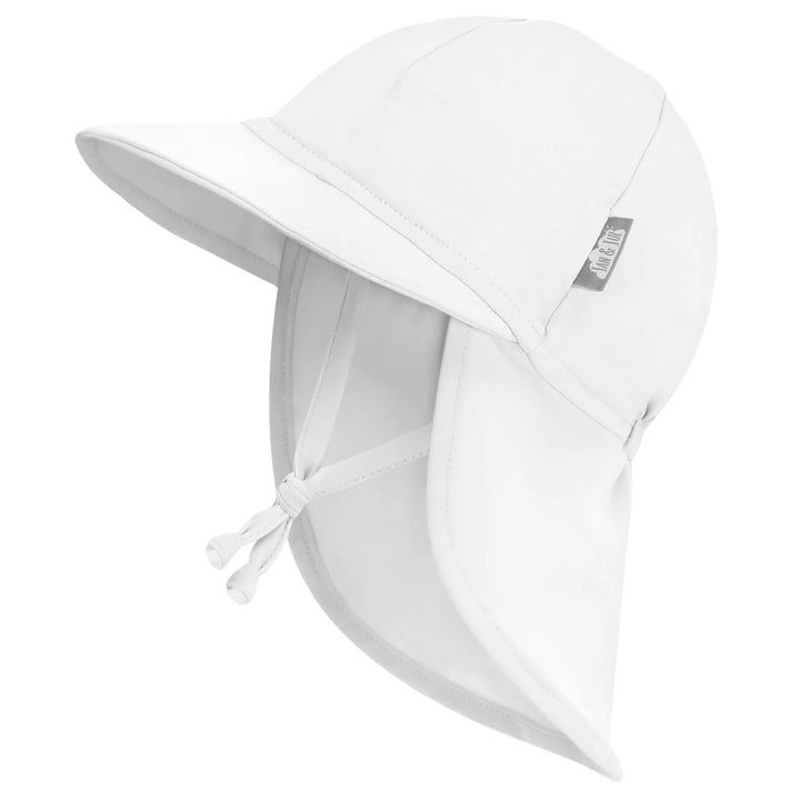 bonnet blanc bébé anti-uv Jan &amp; Jul 