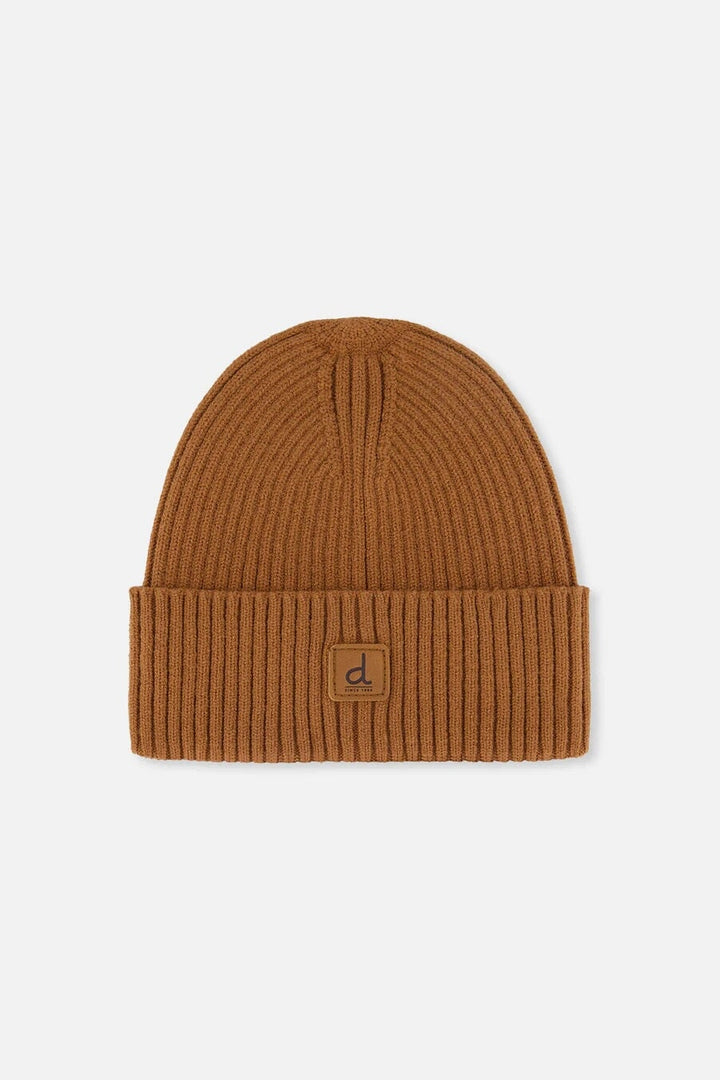 Bonnet mi-saison en tricot Brun cassonade Deux par Deux Mlle et Coco