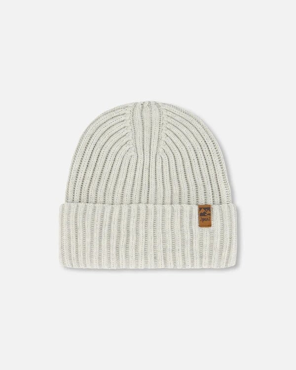 bonnet coton mi-saison gris Deux par deux accessoire 