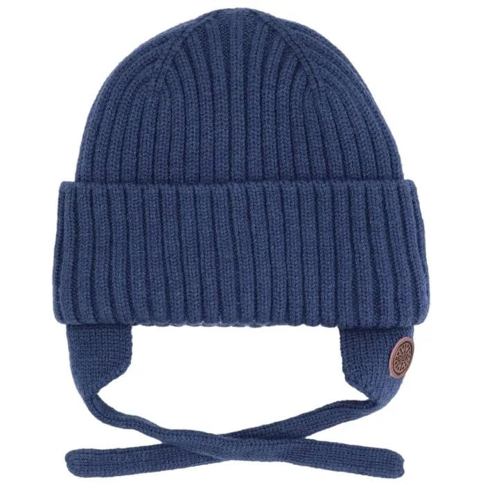 tuque bleu tricot doux hiver Calikids Mlle et Coco