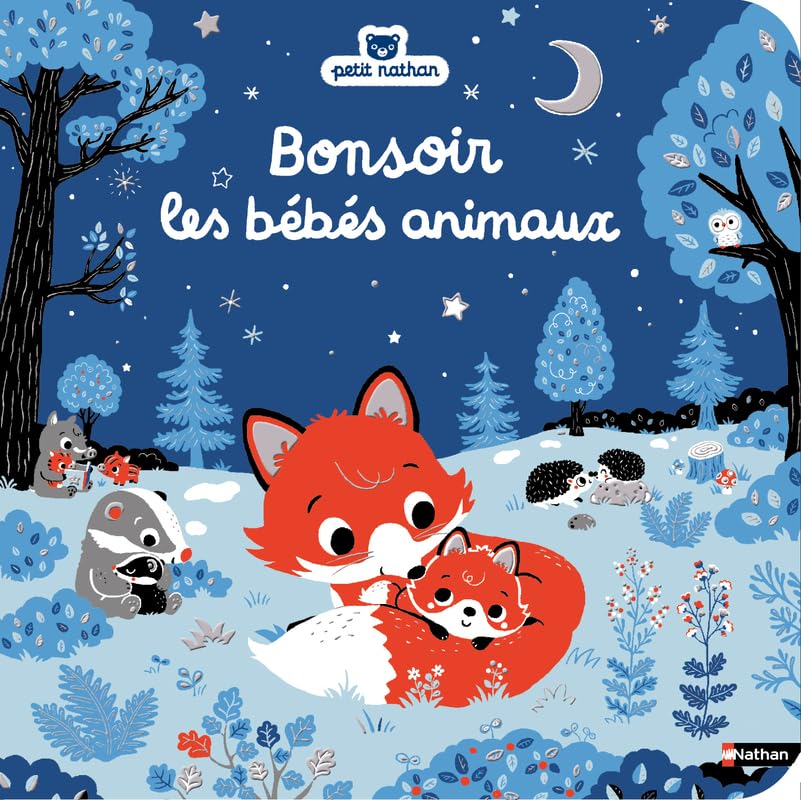 Livre Bonsoir les bébés animaux Nathan Mlle et Coco