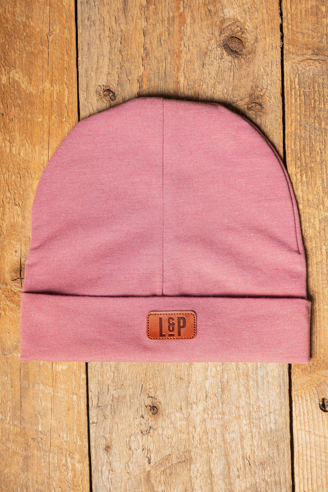 tuque vieux rose Boston beanie L&amp;P accessoire Mlle et Coco