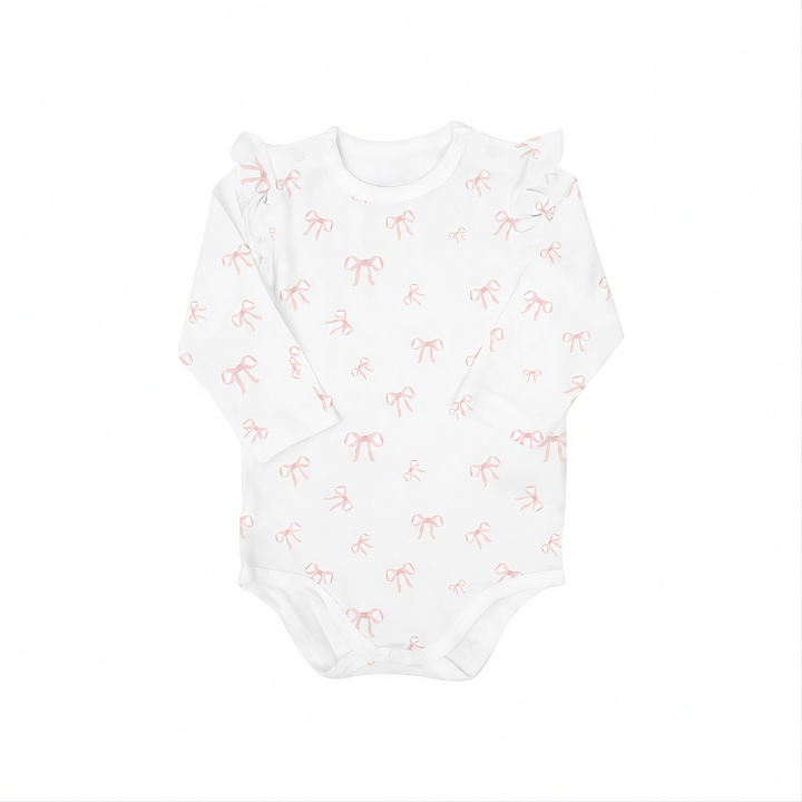 Cache-couches Blanc motif boucle rose
Coccoli Mlle et Coco