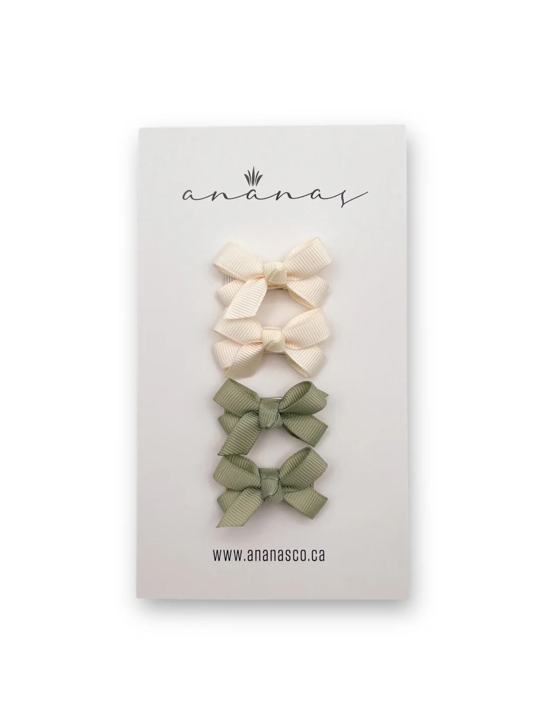 bouclette Ananas and co sauge ivoire Mlle et Coco
