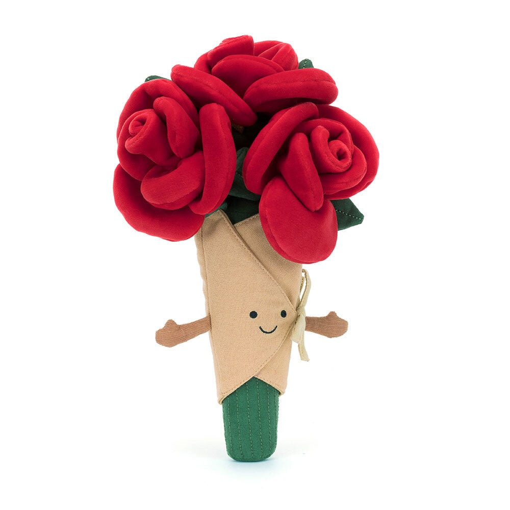 Bouquet de Roses Fleurs Jellycat Mlle et Coco