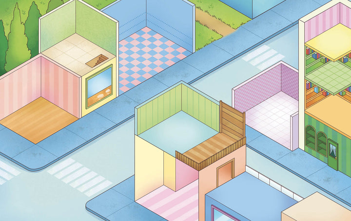 Mon univers cosy - Mes petites boutiques - Un univers géant à composer ! Auzou éditions Mlle et Coco