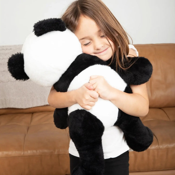 Peluche lestée lourde Bowie le panda Hugimals Mlle et Coco
