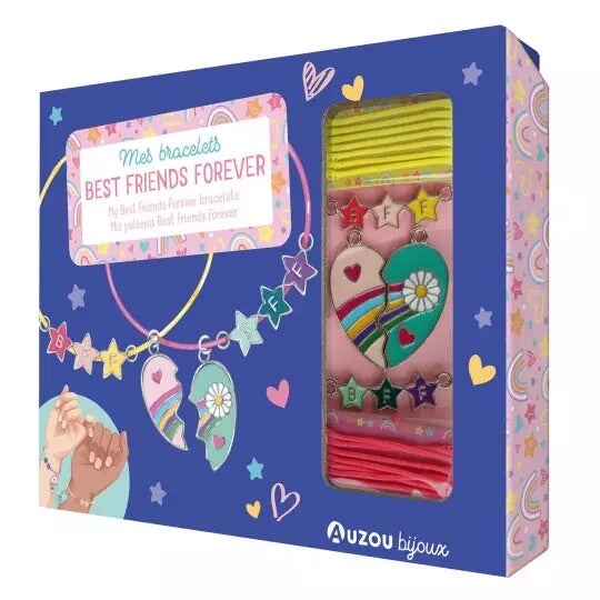 Auzou Bijoux, mes bracelets " Best fiends forever"