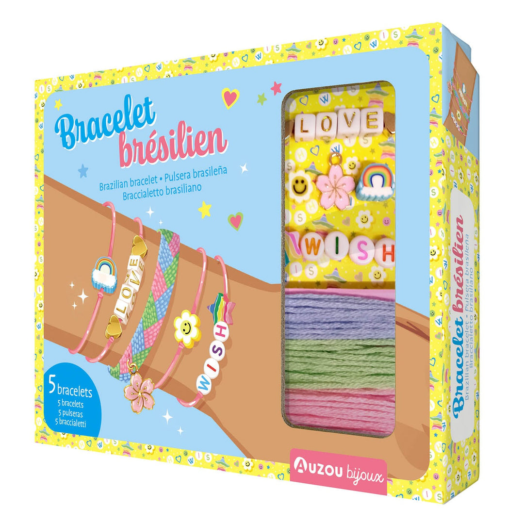 Bricolage Bracelets brésilien Auzou Édition Mlle et Coco