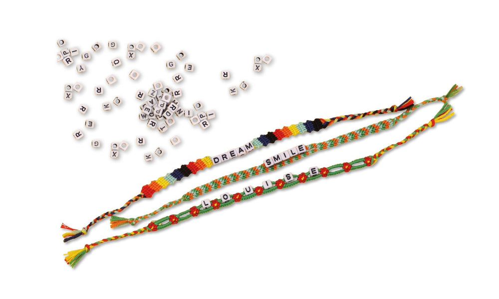 Auzou créatif - Mes bracelets Brésiliens à messages