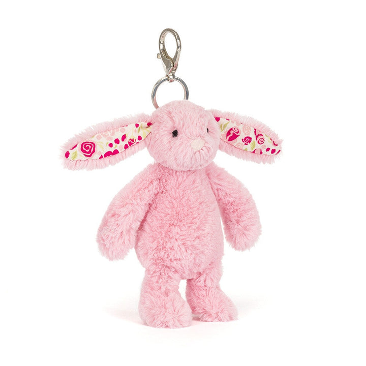 Breloque de sac lapin blossom rose blushkin Jellycat Mlle et Coco