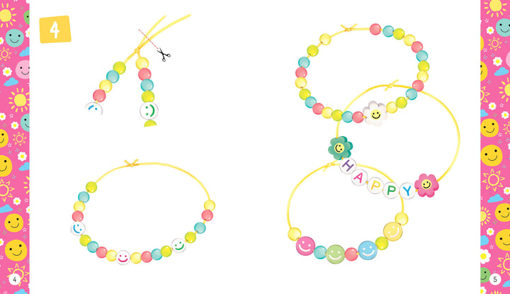 Bricolage Mes bracelets du bonheur Auzou Mlle et Coco