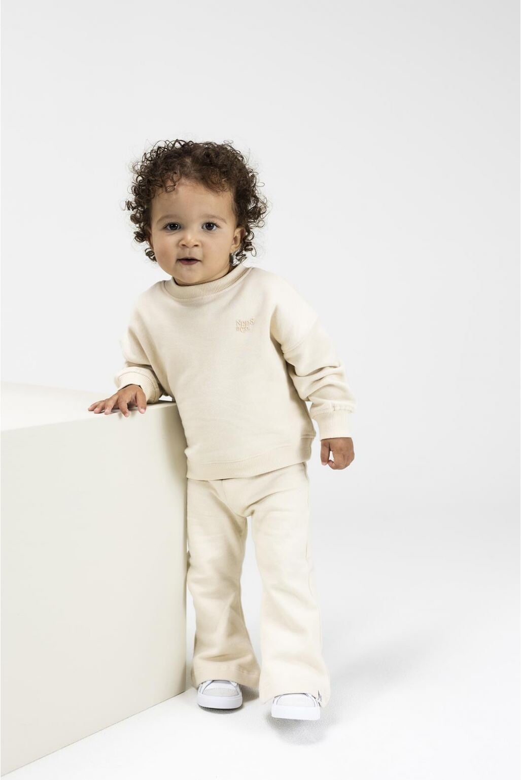 pantalon jogging enfant beige Noppies Mlle et Coco