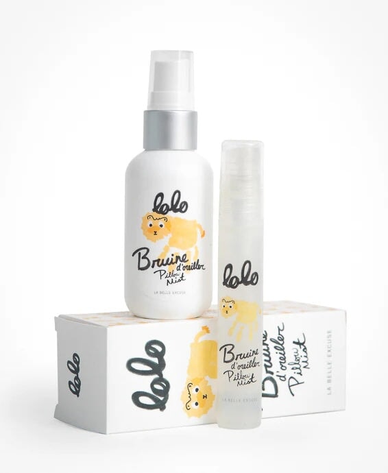 Bruine d'oreiller 2 formats Lolo Mlle et Coco