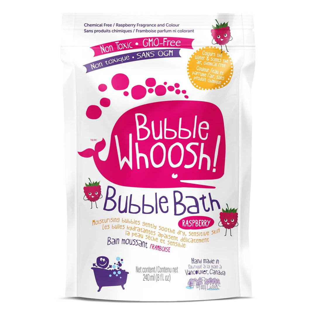 Bain moussant Bubble Woosh framboise Loot Toys Mlle et Coco