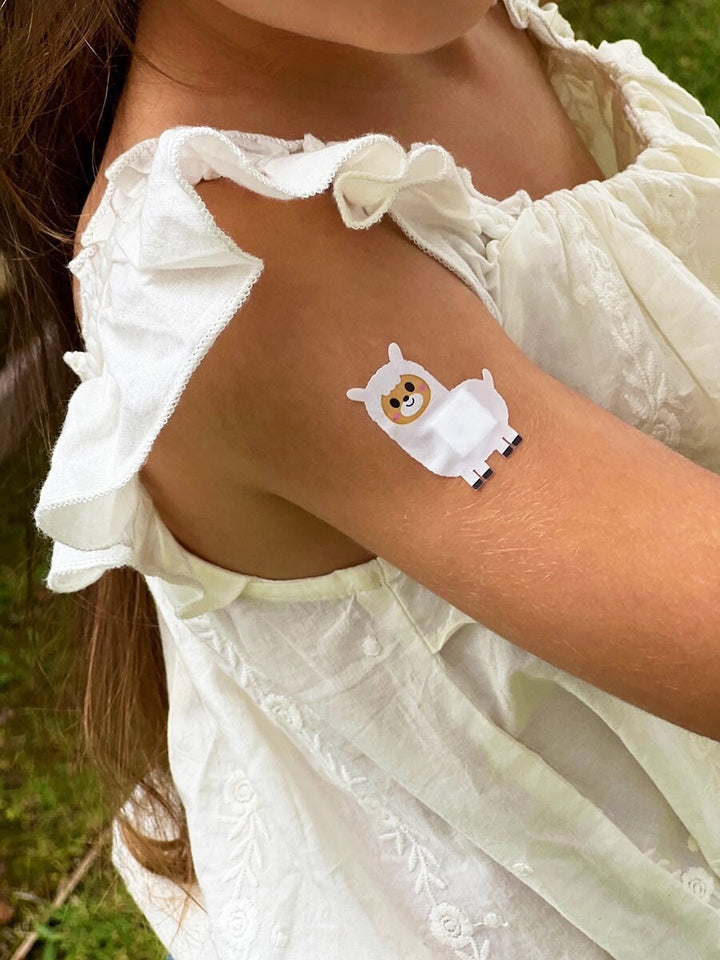 boo-boo Buddies flamant lama pensement bandage enfant accessoire