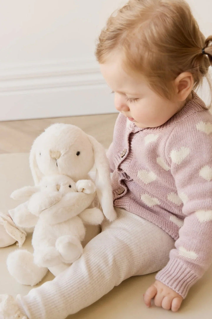 peluche lapin Frankie son bébé Marshmallow Mlle Coco Snuggle Bunnies