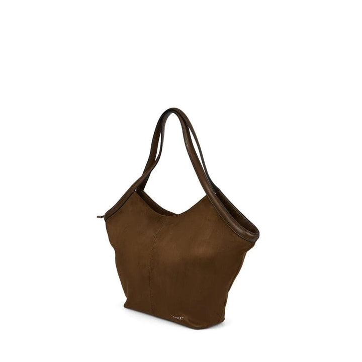 sac Lambert suède cacao Alison fourre-tout Mlle Coco