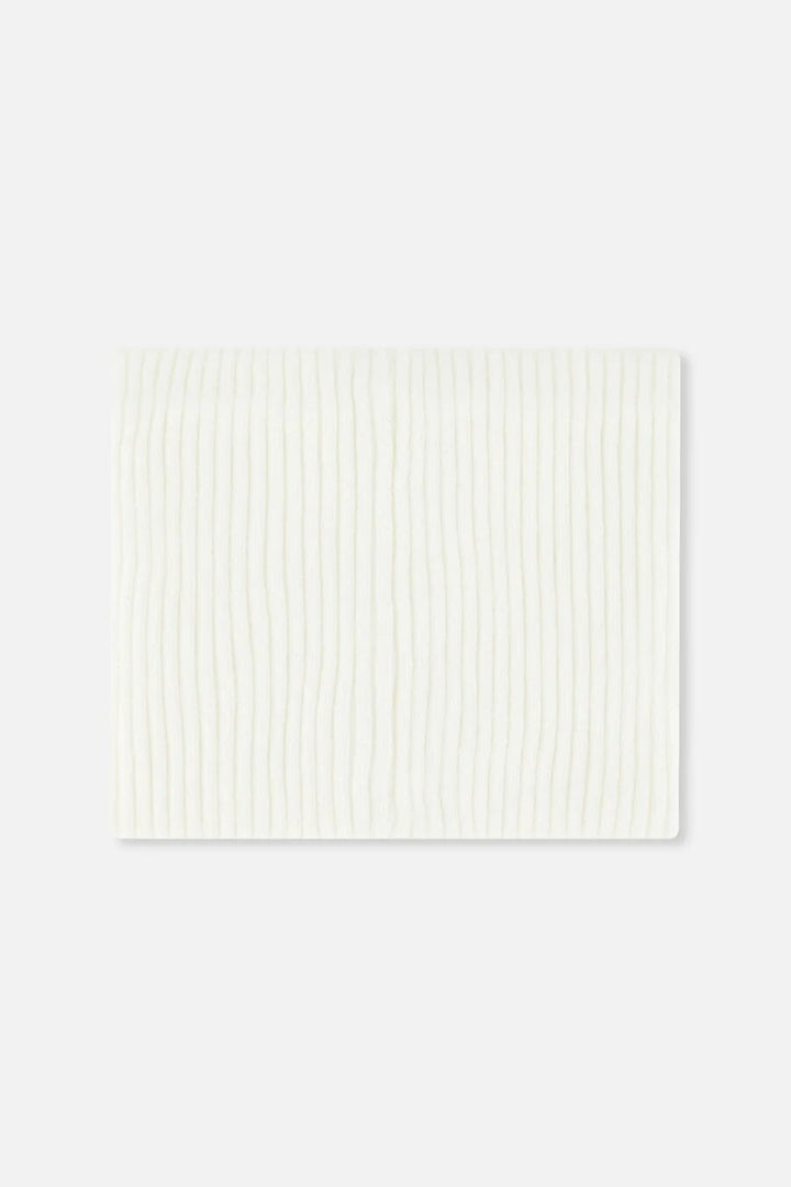 Cache-cou mi-saison en tricot Blanc Deux par Deux Mlle et Coco