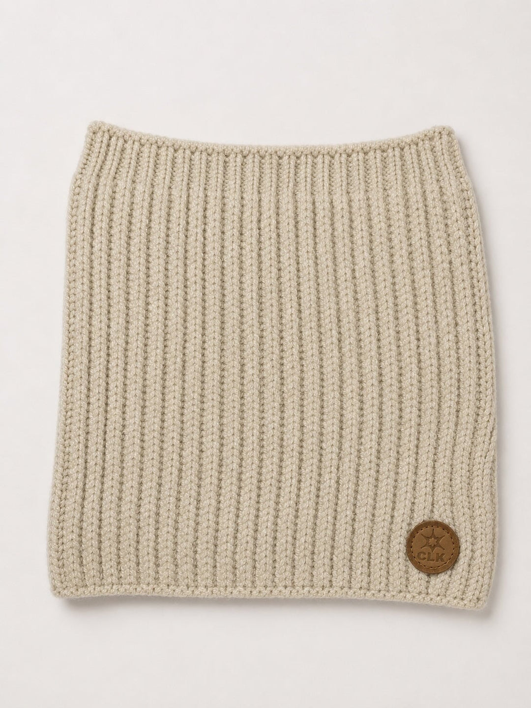 Cache-cou en tricot crème (0-2 ans) Calikids Mlle et Coco
