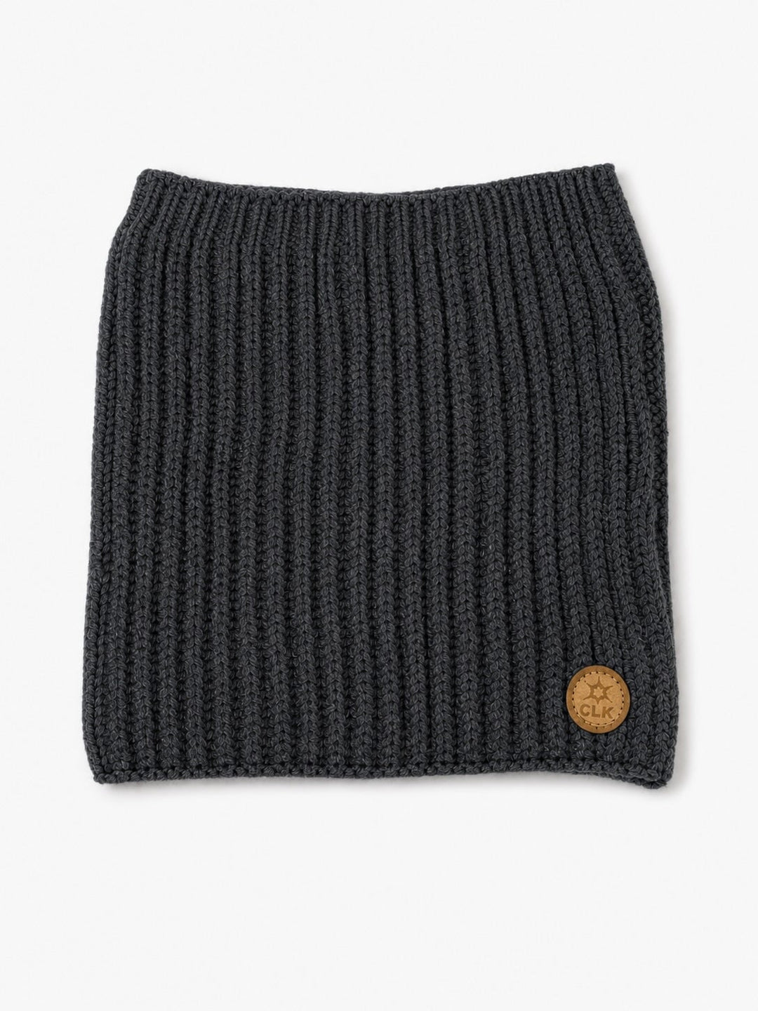 Cache-cou en tricot Noir Calikids Mlle et Coco