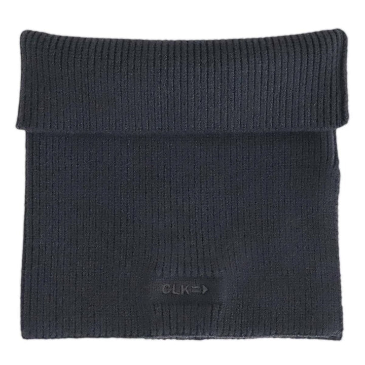 Cache-cou en tricot doux noir (0 à 2 ans) Calikids Mlle et Coco