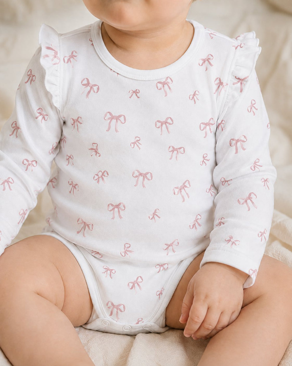 Cache-couches Blanc motif boucle rose
Coccoli Mlle et Coco