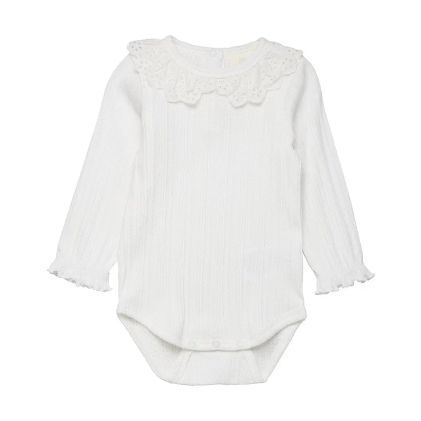 Cache-couche pointelle blanc En fant Mlle et Coco