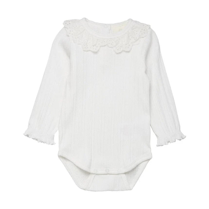 Cache-couche pointelle blanc En fant Mlle et Coco