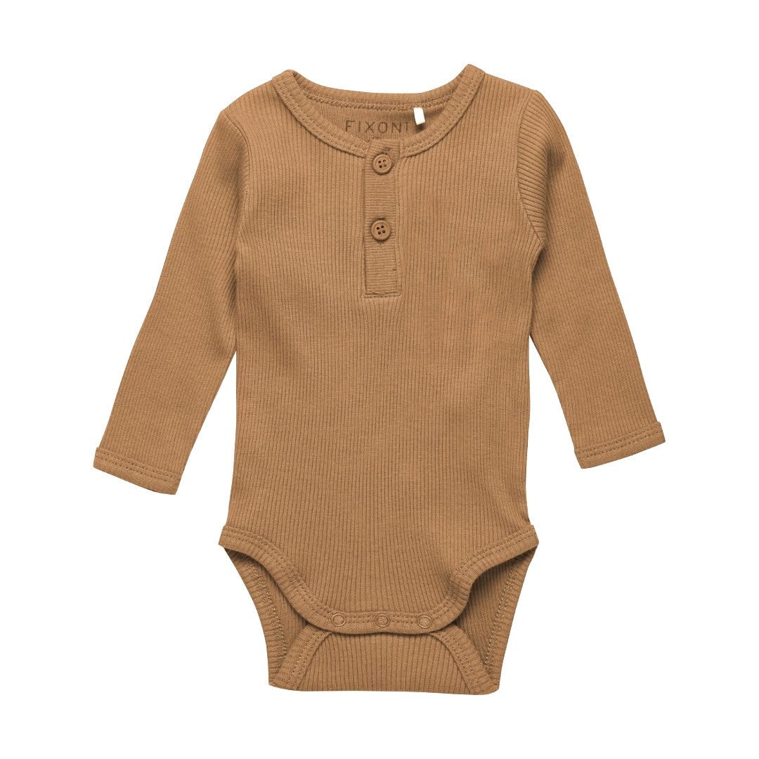 cache-couches manches longues caramel fixoni vêtement bébé