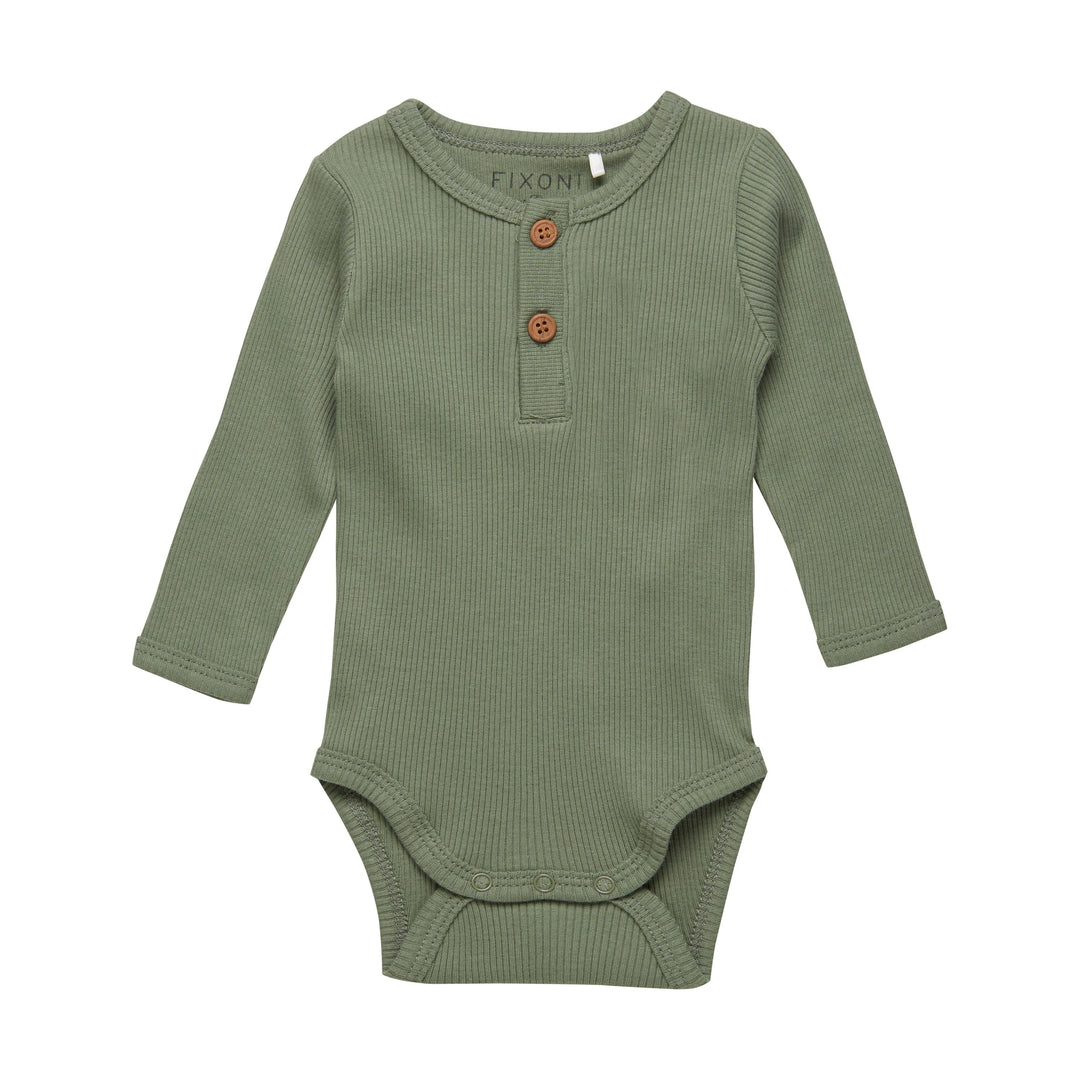 cache-couches manches longues olive Fixoni vêtement bébé