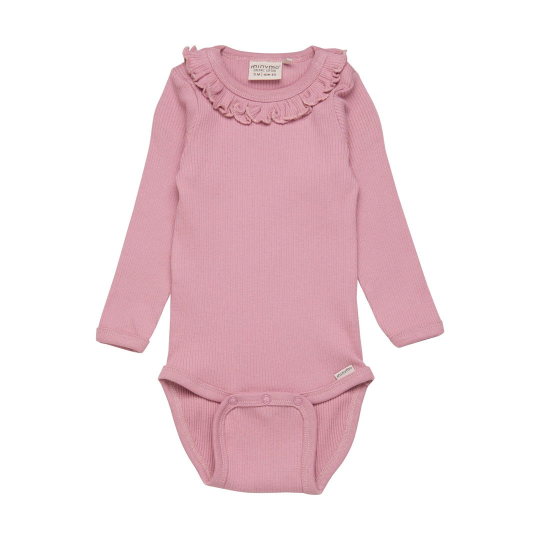cache-couches rose manches longue Minymo vêtement enfant bébé