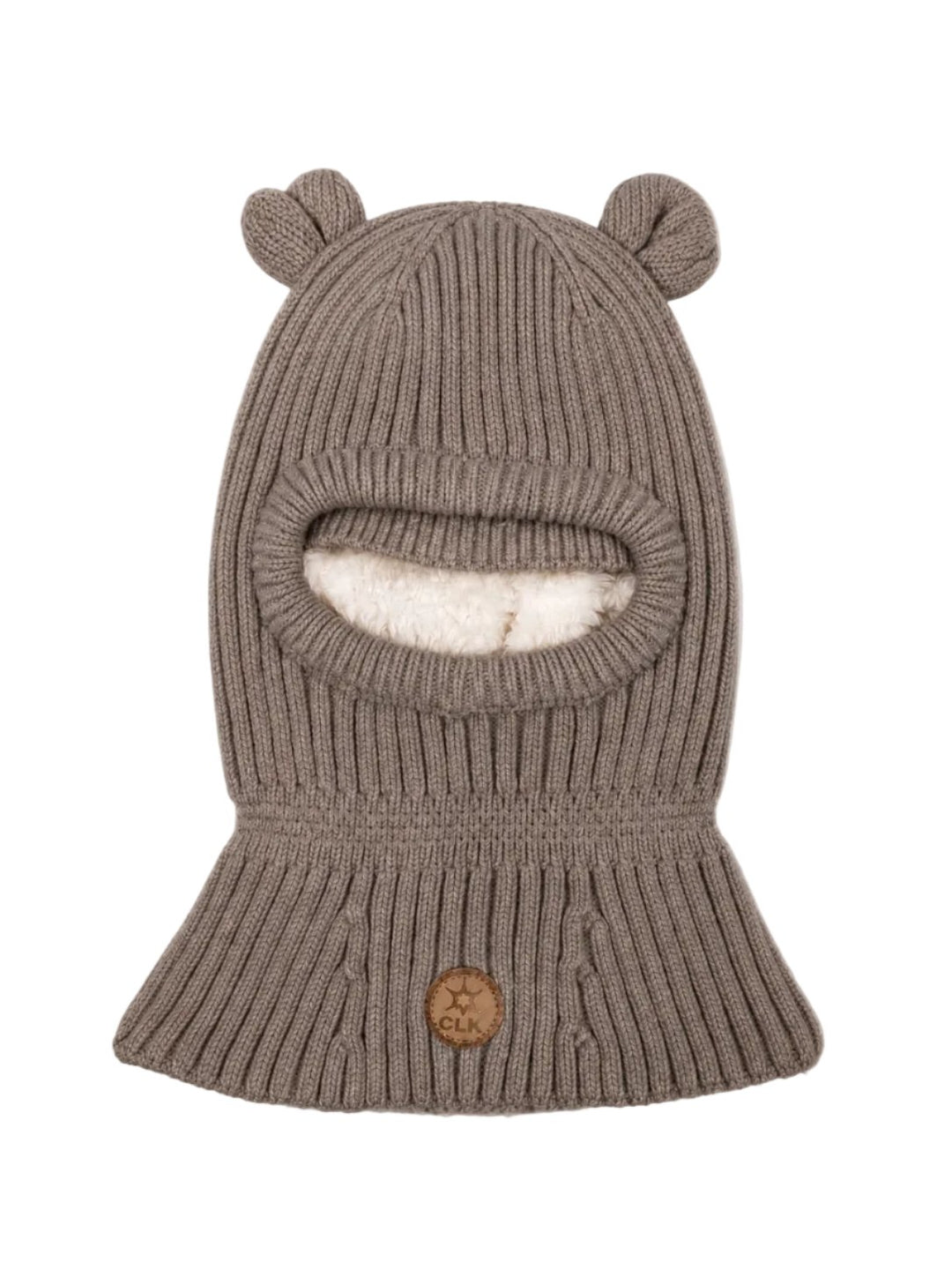 Cagoule en tricot ourson - Moka (0-9 mois) - Calikids Calikids 