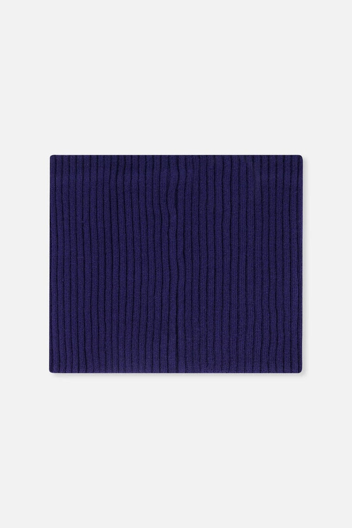 Cache-cou mi-saison en tricot Bleu marin Deux par Deux Mlle et Coco