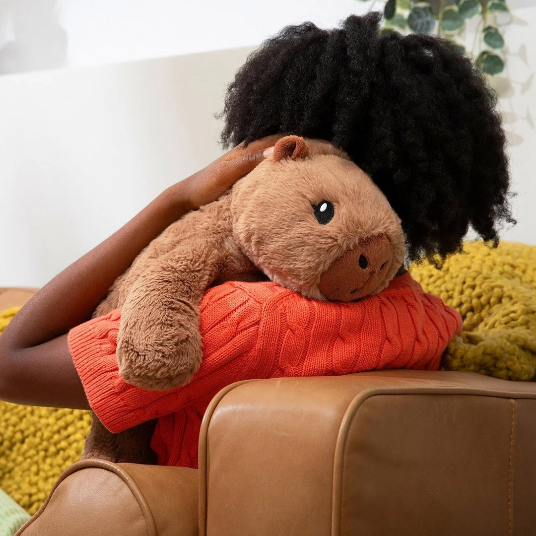 Peluche lestée Cam le capybara
Hugimals Mlle et Coco
