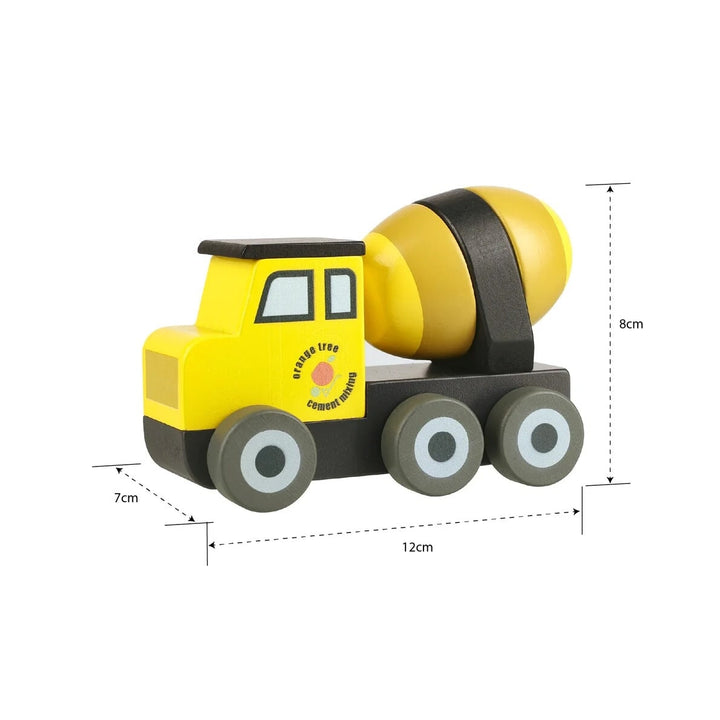 Jouet camion mixeur de béton Orange Tree Toys Mlle et Coco