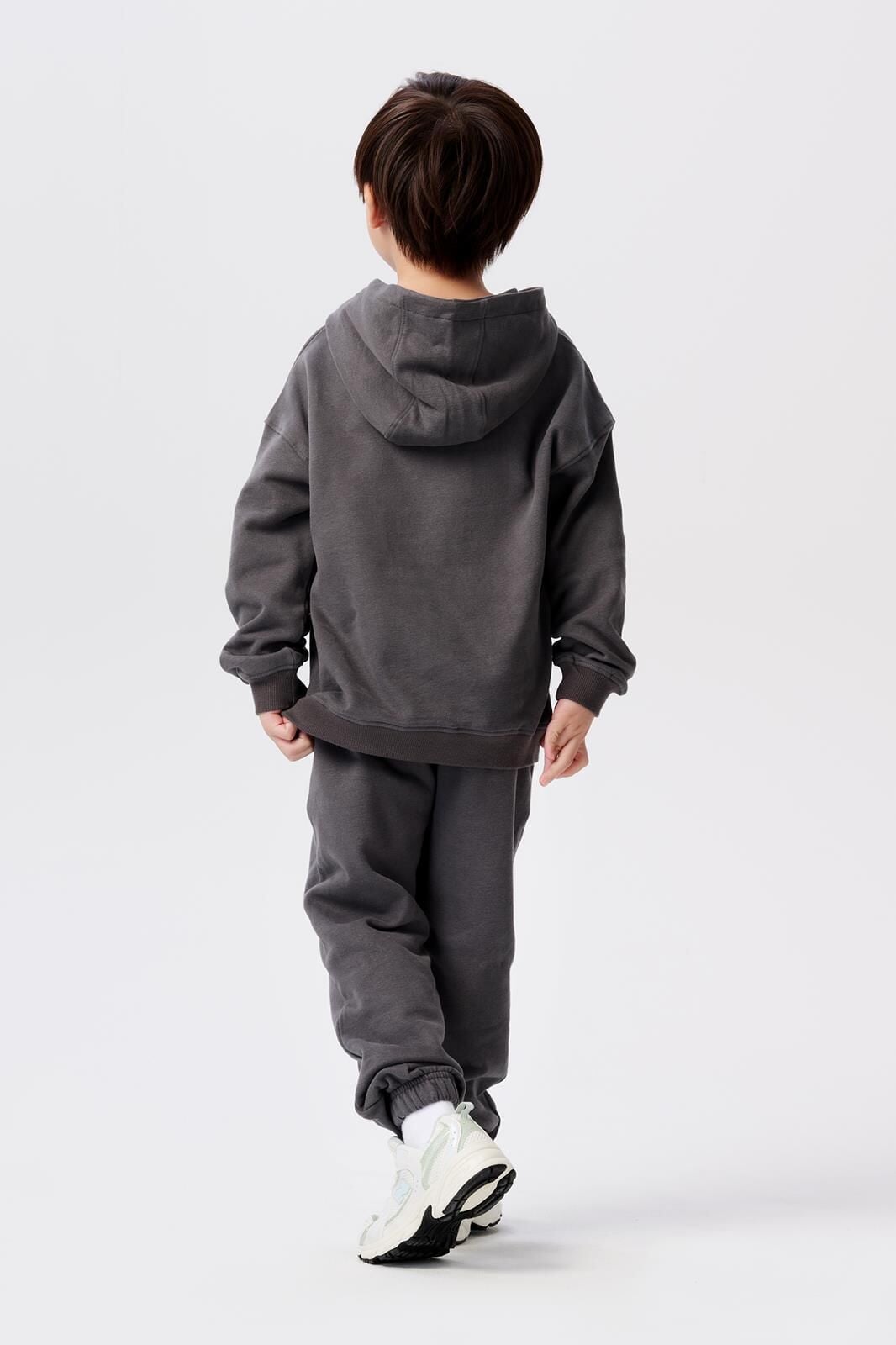 chandail capuchon gris Noppies enfant Mlle et Coco Coton