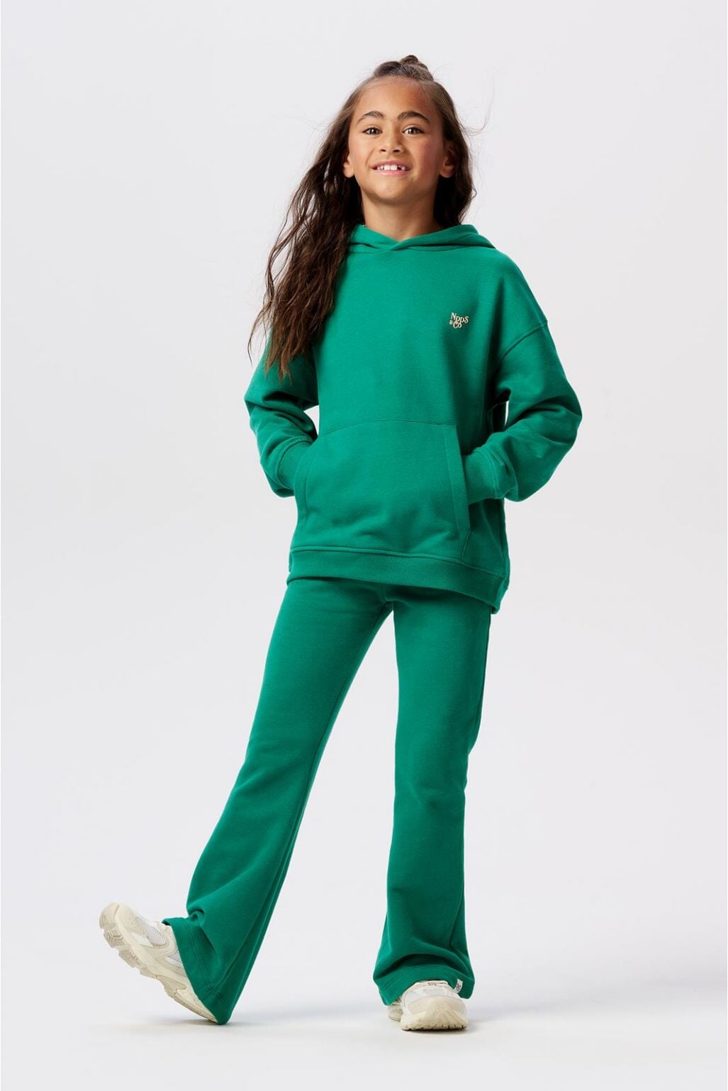 chandail capuchon vert Noppies enfant Mlle et Coco
