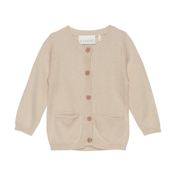 veste cardigan bouton avoine fixoni vêtement enfant bébé