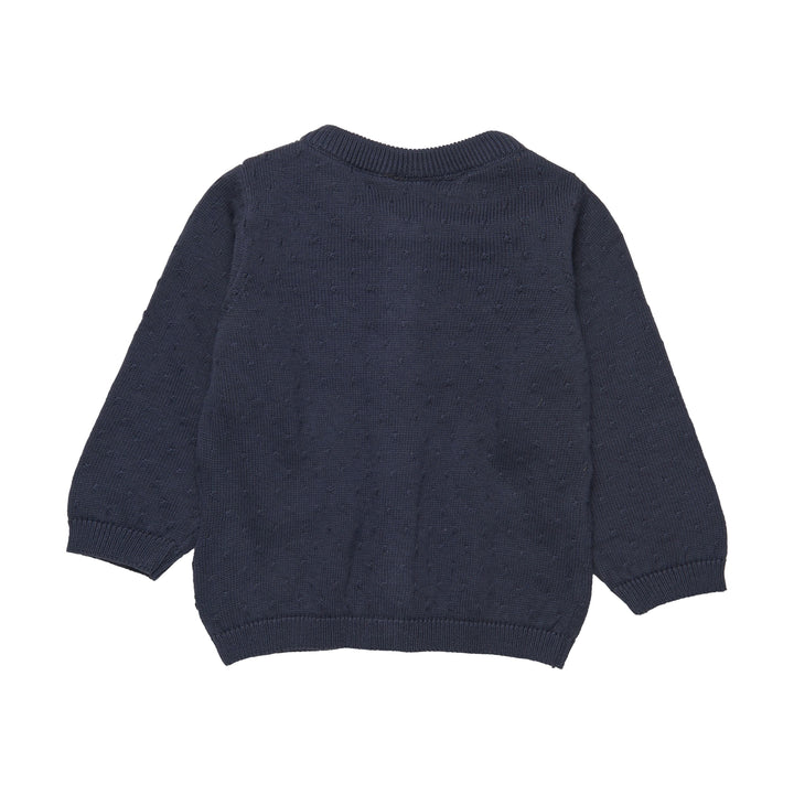 veste cardigan marine bouton fixoni vêtement enfant Mlleetcoco