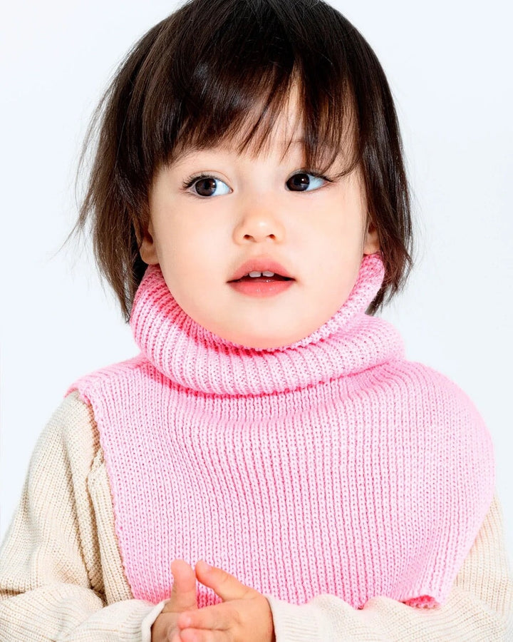 Caribou cache-cou hiver rose accessoire Mlle et Coco